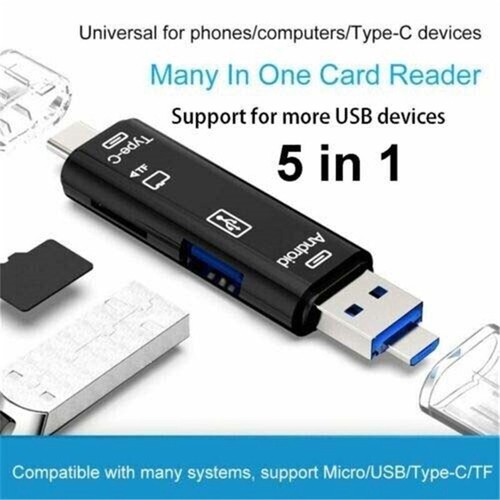 SD Card Reader Micro USB For Android Phone OTG to USB 2.0&3.0 Adapter Tablet PC - Picture 10 of 13