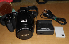 Fotocamera Nikon Coolpix P500   zoom ottico - funzionante ma con LCD con difetti