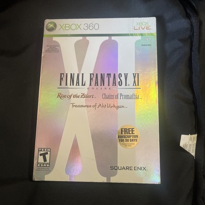 Final Fantasy XI 11 Online - Microsoft Xbox 360 Game CIB Complete W/ Manual 