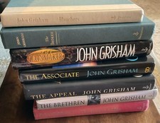 Lot Of 7 Hardcover John Grisham Books