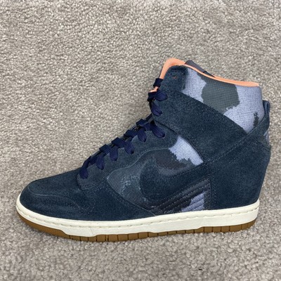 nike dunk camo blue