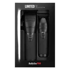BaBylissPRO LIMITEDFX Clipper and Trimmer Prepack - Matte Black #FXDUOCTMB