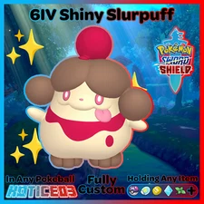 SLURPUFF ✨ Ultra SHINY 6IV ✨ Pokemon SWORD and SHIELD lv100 Best EVs +MasterBall