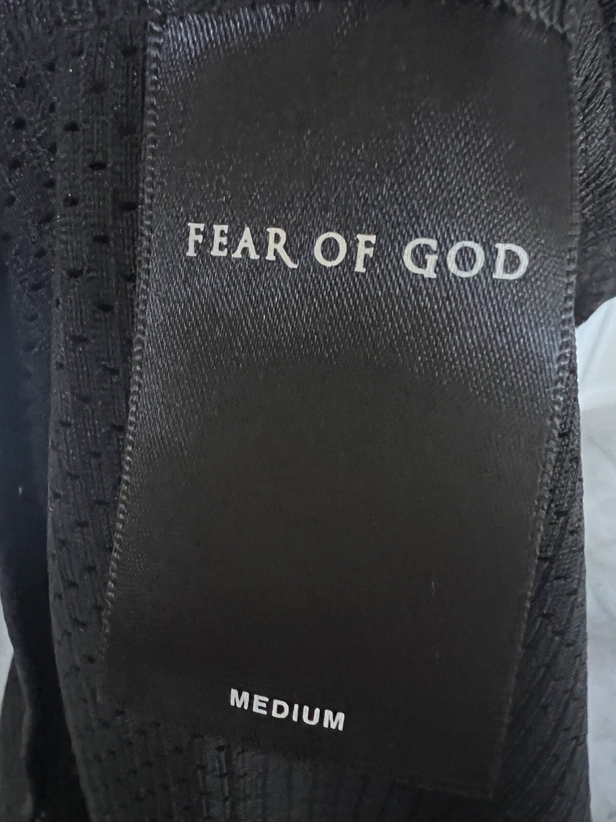FEAR OF GOD FIFTH COLLECTION 2017 BLACK MESH MOTOCROSS FEAR OF GOD FIFTH COLLECTION 2017 BLACK MESH MOTOCROSS