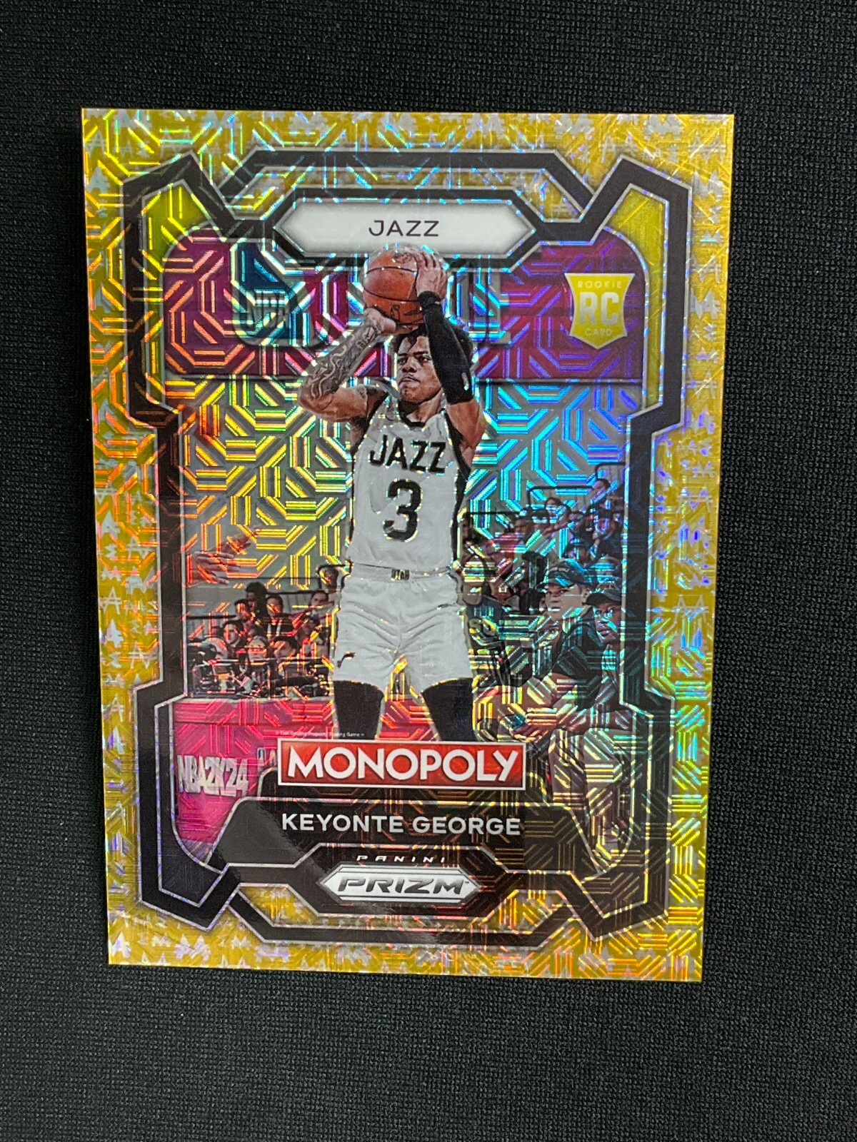 2023-24 Prizm Monopoly Basketball - Keyonte George - Gold /500 - RC - 8226