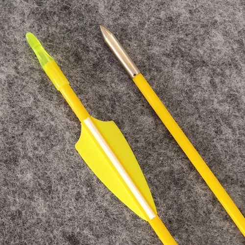 6/12pcs 31" Archery Fiberglass Arrows Target Practice Recurve Bow Hunting - Bild 22 von 49