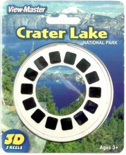 CRATER LAKE NATIONAL PARK OREGON 3d View-Master 3 Reel Packet NEW SEALED