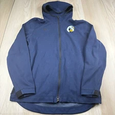 Nike Dri Fit Men Utah Jazz Therma Flex On Court Showtime Full Zip Jacket Size L