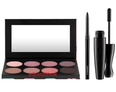 MAC EYE KIT: COOL X8 PALETTE 3D BLACK LASH IN EXTREME DIMENSION GRAPHBLACK NIB