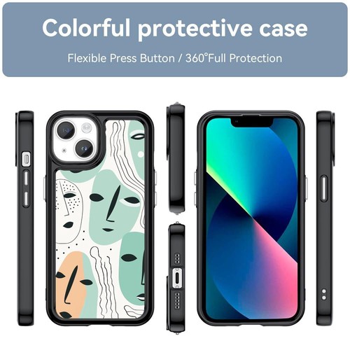 Aesthetic Case smiling face pattern Scatter For Samsung S21 S22 S23 S24 Ultra FE - 第 18/25 張圖片