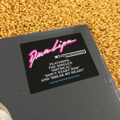 DUA LIPA FUTURE NOSTALGIA UO URBAN OUTFITTERS EXCLUSIVE BLUE VINYL