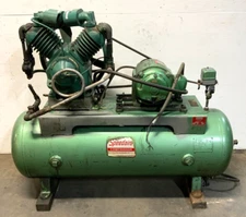 Dayton Speedaire 3Z243 Industrial Duty Horizontal Air Compressor 10HP 3PH I4A