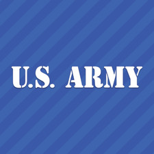 U.S. Army US United States Military Vinyl Decal Sticker