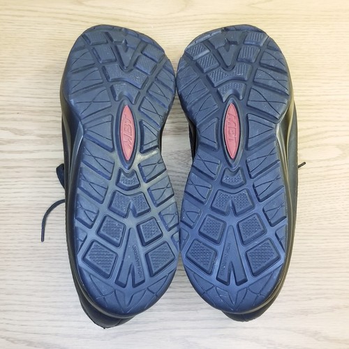 MBT Kitabu Hombres Talla 11 Cuero Negro Zapatos para Caminar Tenis Excelente Estado - Imagen 5 de 6