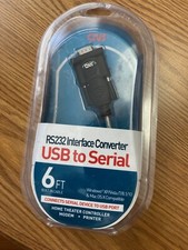 QVS USB to SERIAL RS232 Interface Converter NEW from Old Stock