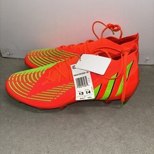 Adidas Predator Edge.1 SG Soft Ground Soccer Cleat Solar Red GW1016 Sz 13