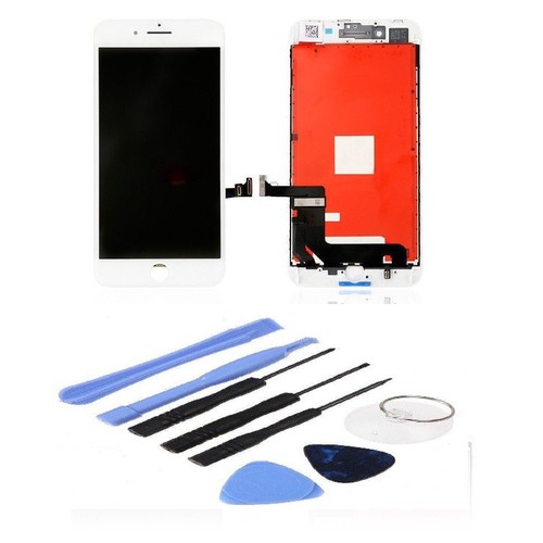 White LCD Touch Screen Digitizer Assembly Replacement For iPhone 8 Plus + TOOLS - Picture 1 of 5