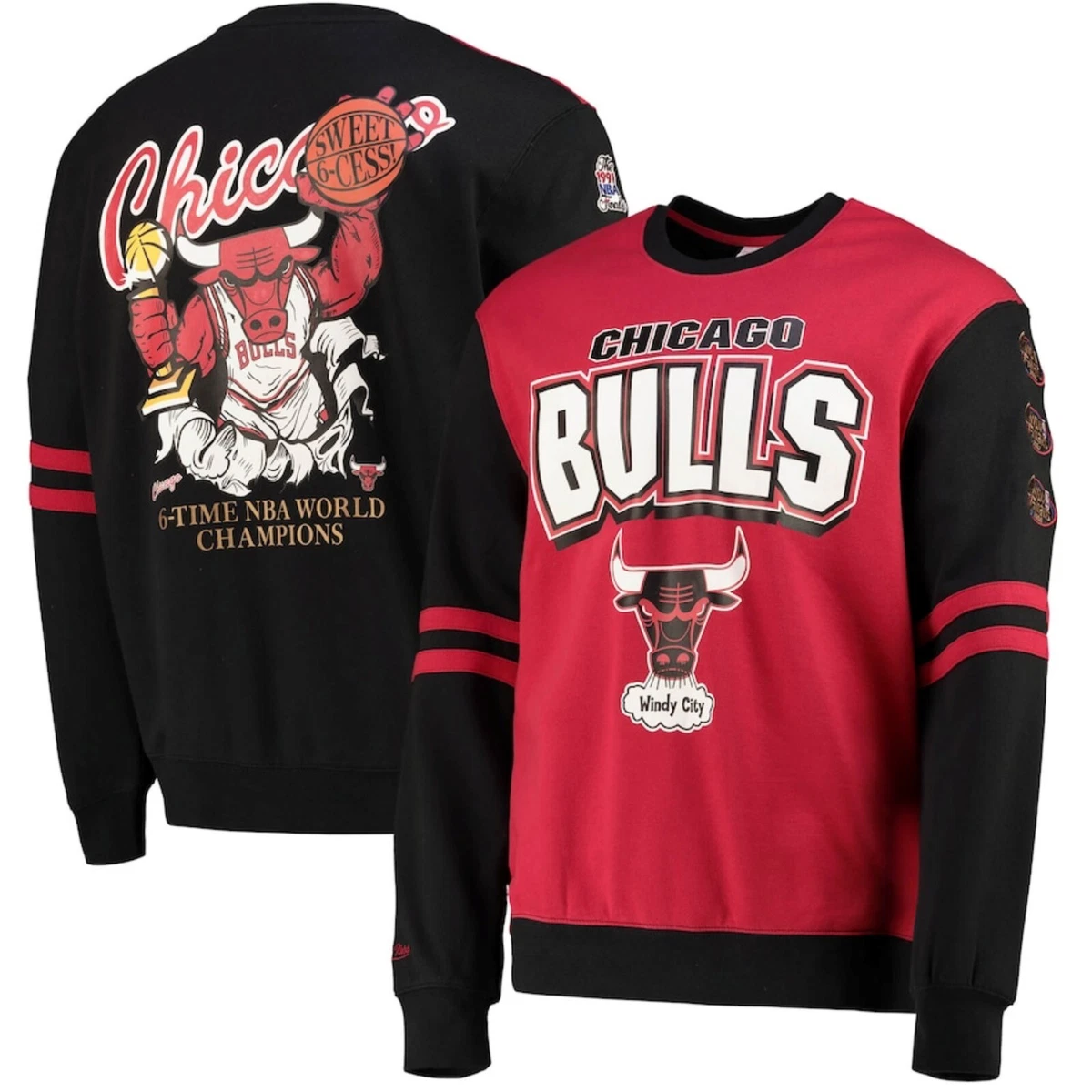 Chicago Bulls Mitchell and Ness Windy City logo shirt, hoodie