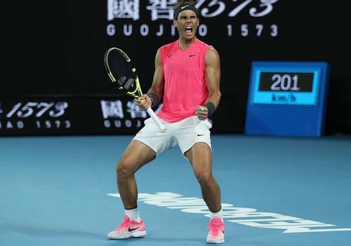 ● RARE RAFA NADAL AUSTRALIAN OPEN 2020 TENNIS SHORTS NIKE SIZE MEN'S ADULT S ●