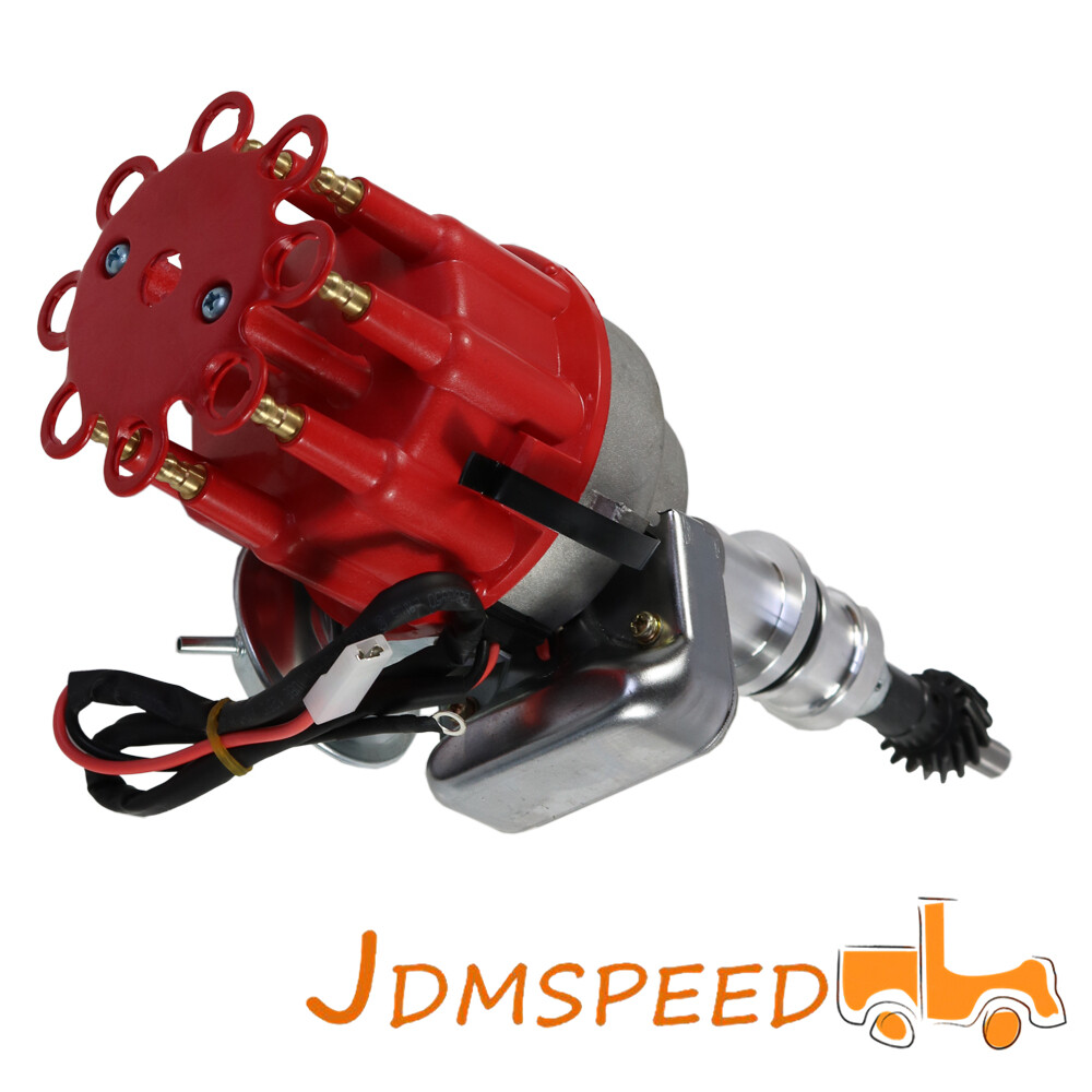 HEI Performance Distributor Red Cap Fits Ford 289 302 Small Block