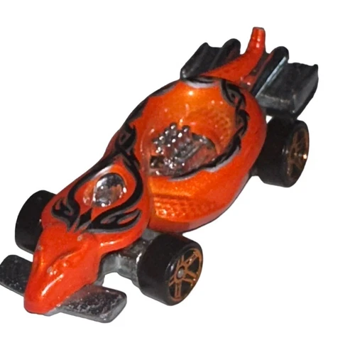 Vintage Hot Wheels Diecast 1985 Orange Cobra Viper Snake Car