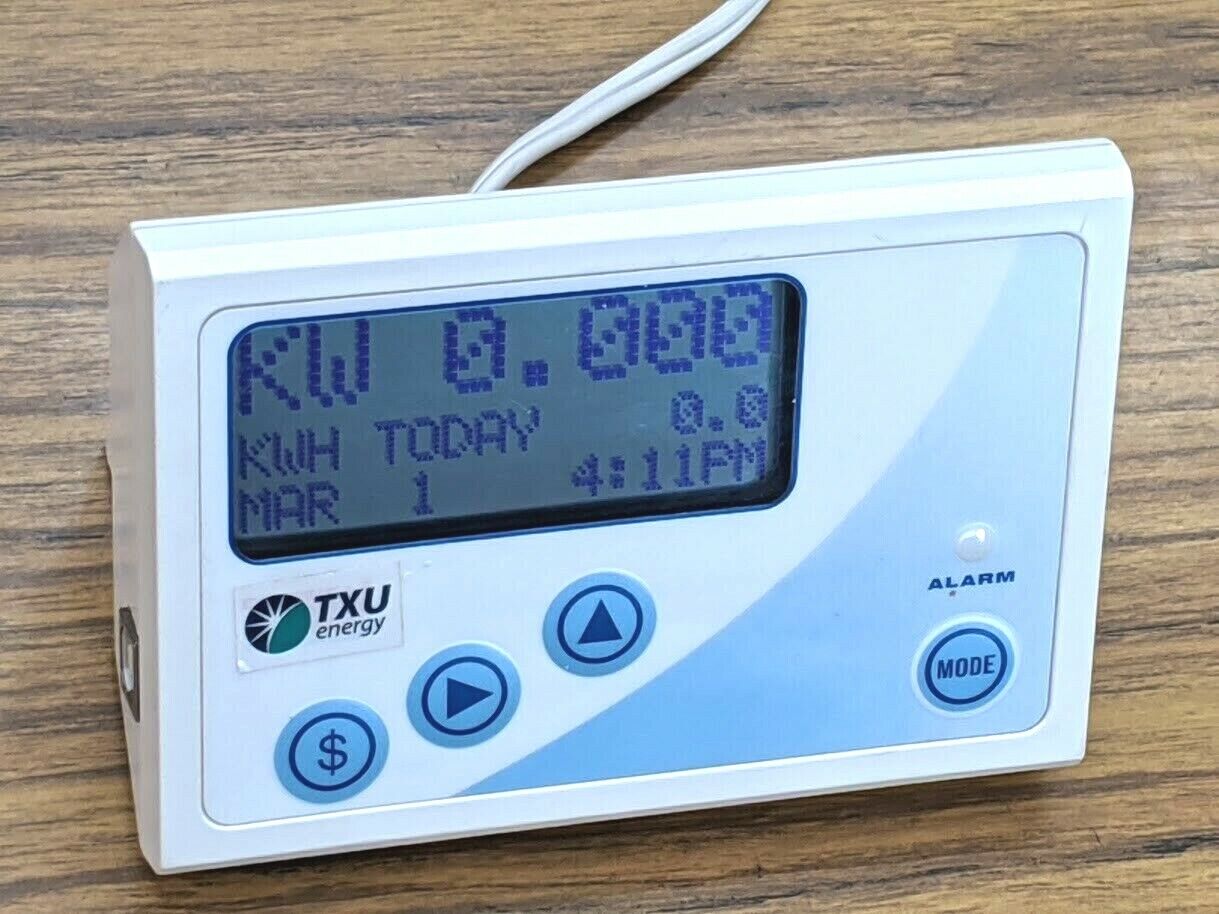 TED The Energy Detective Model 1001 RDU Energy Monitor Display
