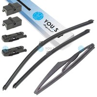 You.S Original Scheibenwischer Set Vorne + Hinten FüR Opel Astra H Gtc (A04)