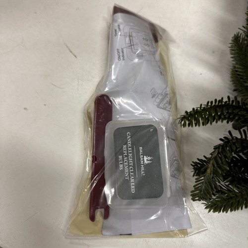 Balsam Hill 2-PACK 26 inch Fraser Fir Wreaths Clear Candlelight $239 - Picture 17 of 22