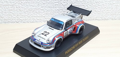 1/64 Kyosho PORSCHE 911 RSR TURBO RACING #22 MARTINI 1974 diecast car model - Picture 4 of 5