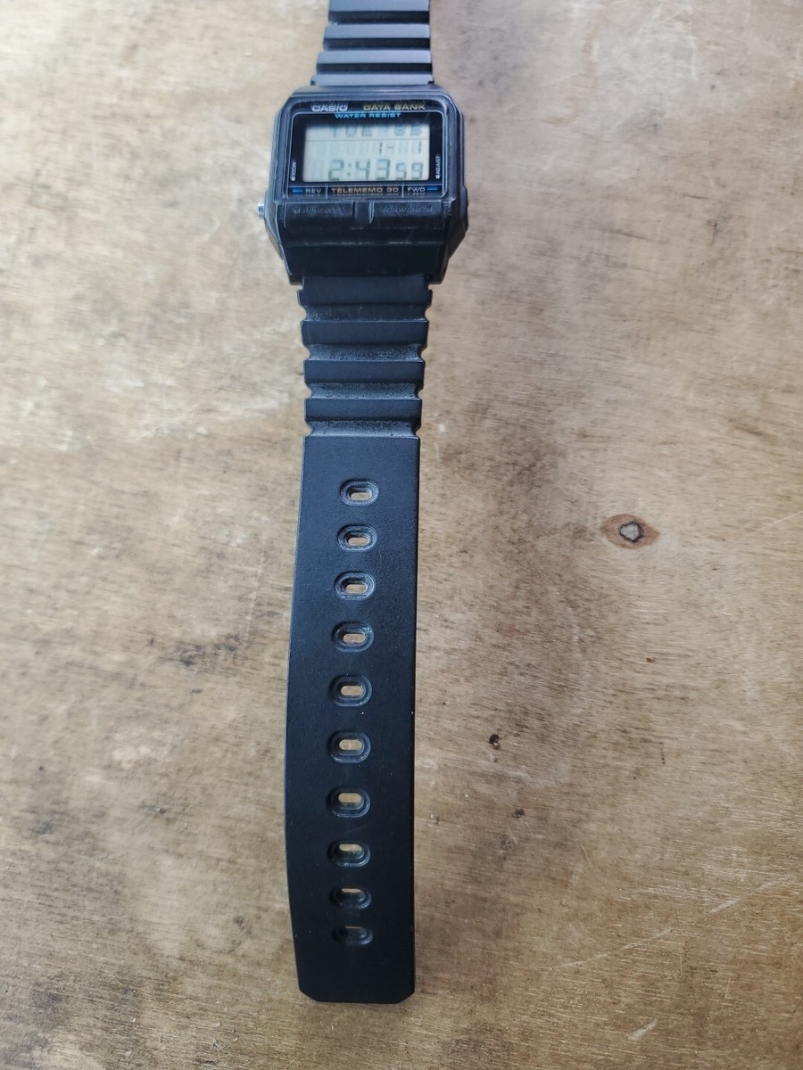 Casio DB-31 digital sports watch new battery vintage 80s
