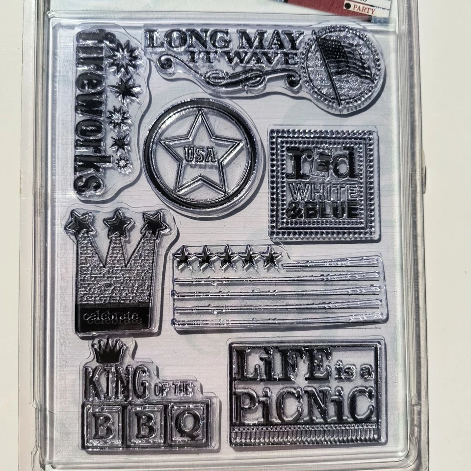 全新带盒秋叶透明邮票7月4日工艺邮票废书邮票 — 第 3/3 张图片