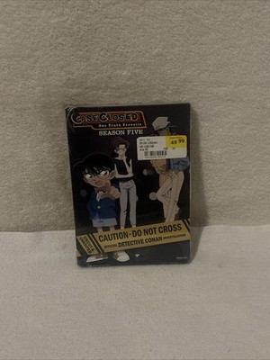 Case Closed - Season Five (DVD, 2009, 4-Disc Set) NEW SEALED FREE SHIP