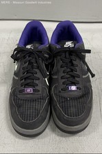 Zapatillas bajas Nike Air Force 1 '07 LV8 negras apenas voltios Hyper Grape talla 11