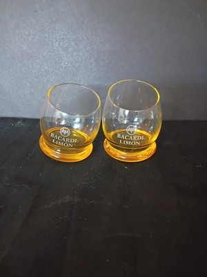 Bacardi Limon Roly Poly Shot Glass, set of 2