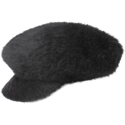 Kangol Black  Furgora Fur Apple Cap Applejack Hat L New Sample tags