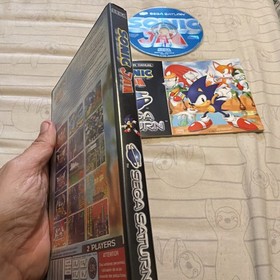 Sega Saturn Sonic Jam Complete Good Condition With Booklet Tested fast+free post