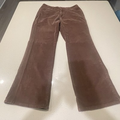 Docker's Woman's Brown Corduroy Nouveau Fit Size 10 Casual Dress Pants