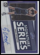 2020-21 Donruss Optic #SS-GOS Greg Ostertag Signature Series Purple