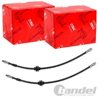2X TRW Bremsschlauch Vorne Passend FüR Renault Twingo Smart Forfour Fortwo