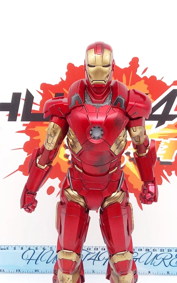 Hot Toys MMS311 Iron Man MK9 1/6 scale 12" loose new action figure only! - Image 2 of 4