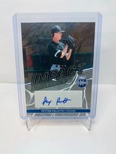 2023 Panini Elite Extra Edition Impact Impressions PEYTON PALLETTE Auto #II-PPL