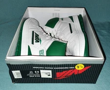 NEW IN BOX RARE Avia 830 Mens Basketball Shoes White Green 9.5 OG