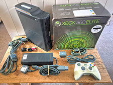 Xbox 360 120gb In Original Box Wireless Controller And All Leads