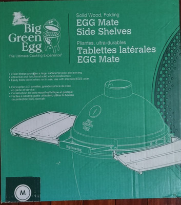 Big Green EGG Mate Side Shelves (Medium)