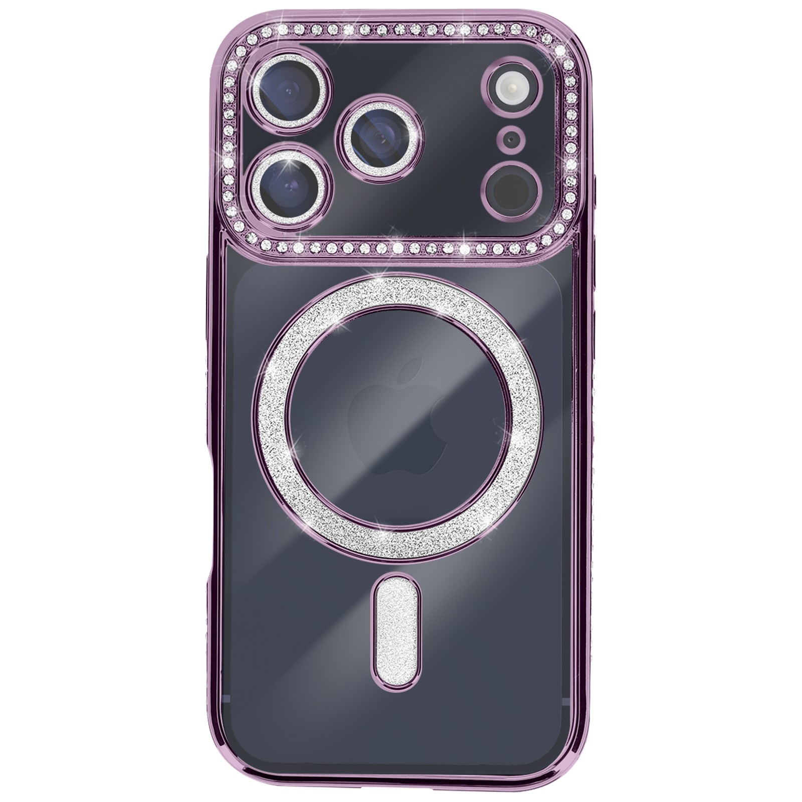 Coque iPhone 17 Pro Max Avizar violette pour sublimer vos soirées chic