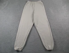 Joah Brown Sweatpants Womens Extra Small Cream Off White Baggy