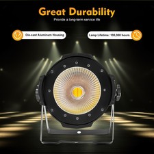 200W COB LED Par Stage Light DMX Audience Blinder DJ Disco Party Lights w/ Panel