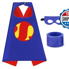 Mizzuco Kids Dress Up Capes And Masks Set, Kids Costume Party Favors KO-NE-4P-CA