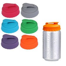 apas de silicona para latas, protectores reutilizables para latas de refresco