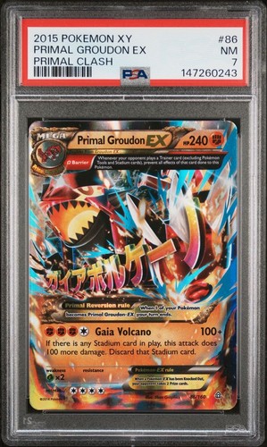 Primal Groudon-EX graded PSA 7 for sale on eBay